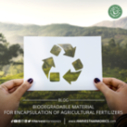 Biodegradable Material For Encapsulation Of Agricultural Fertilizers